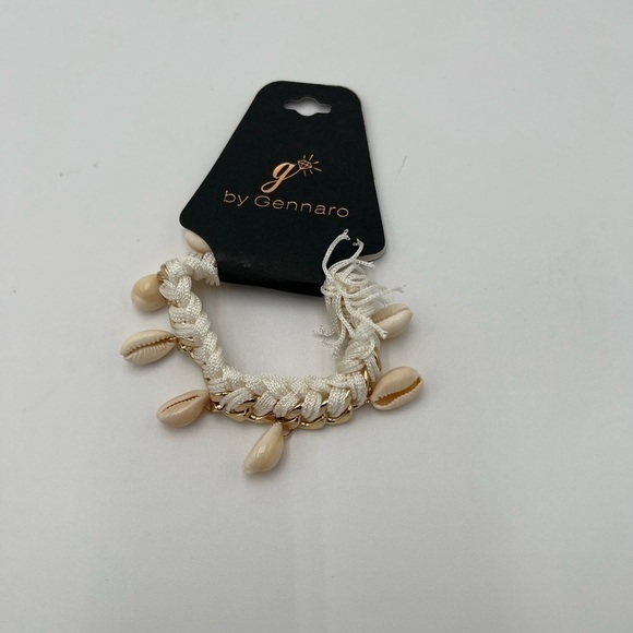 NEW! Shell Bracelets Gold Braided Roop Bracelets Beaded Bracelets Chain - Picture 1 of 7